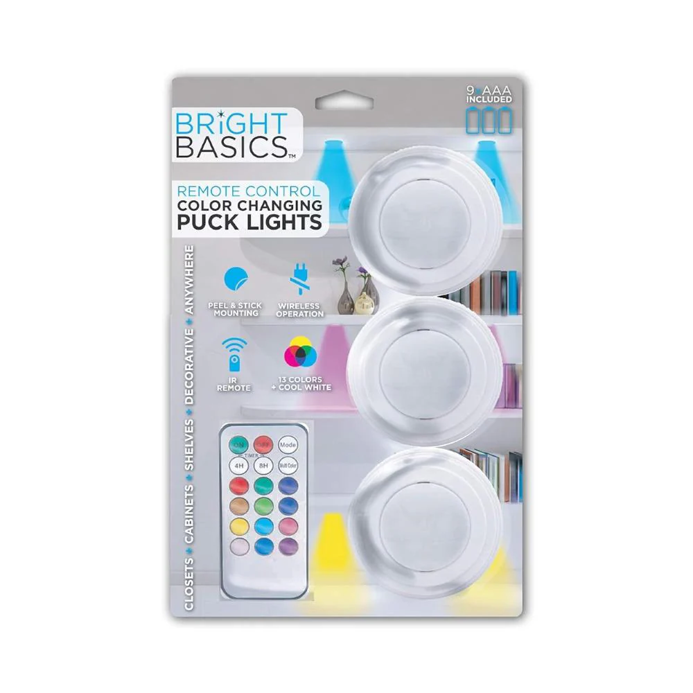 Luz Auxiliar Aduro Deco Remoto 3 Piezas