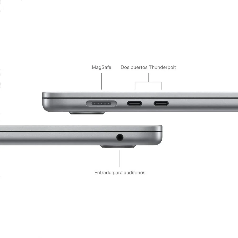 MacBook Air 15” / Chip M3 / 8 Gb RAM / 256 GB SSD/ Negro - Image 6