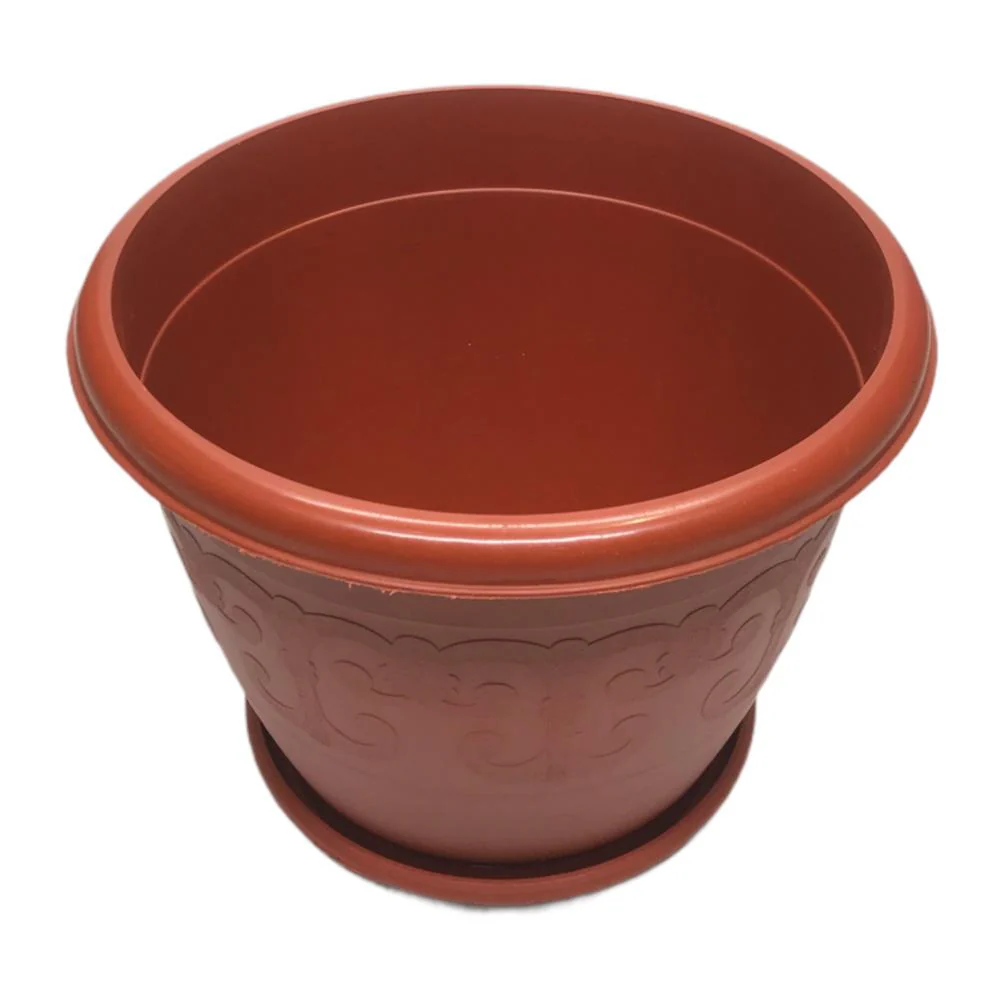 Macetero Home Plástico Redondo de 7.5" x 9"