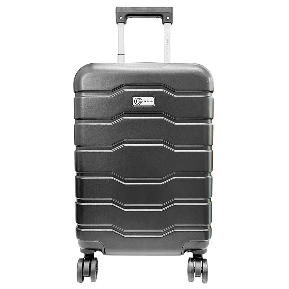 Maleta Para Viaje Clipper Club de 20" / Negra / Con Ruedas