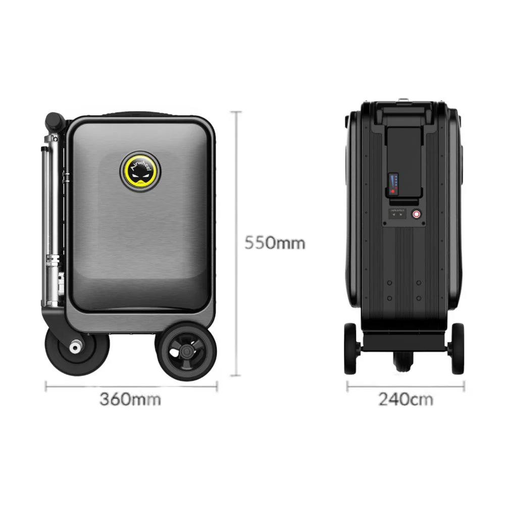Maleta Scooter Electrónica Airwheel SE3S – Negra - Image 5