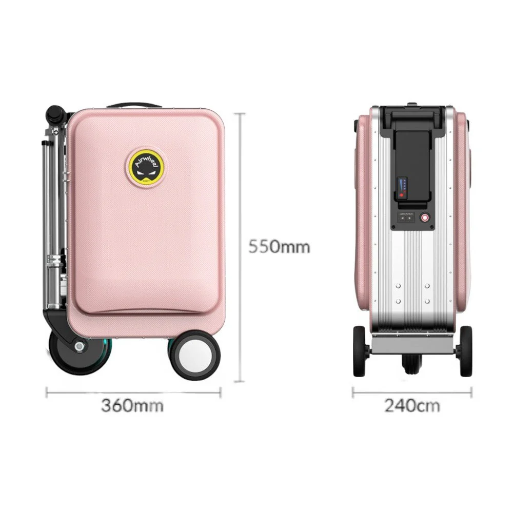 Maleta Scooter Electrónica Airwheel SE3S – Rosa - Image 5
