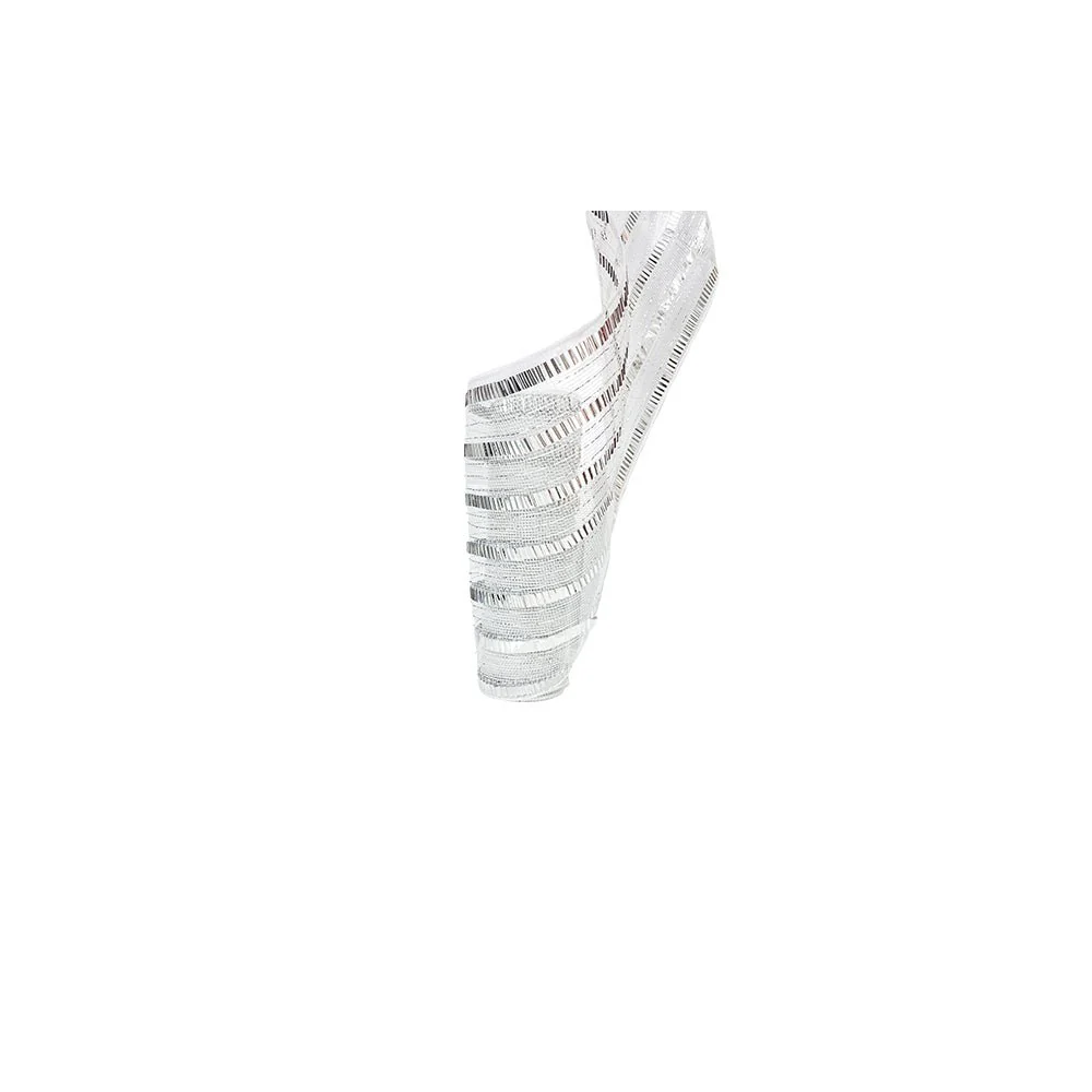 Malla Navideña Blanco-Plata / 27 x 10 Yardas / Miro Christmas - Image 3