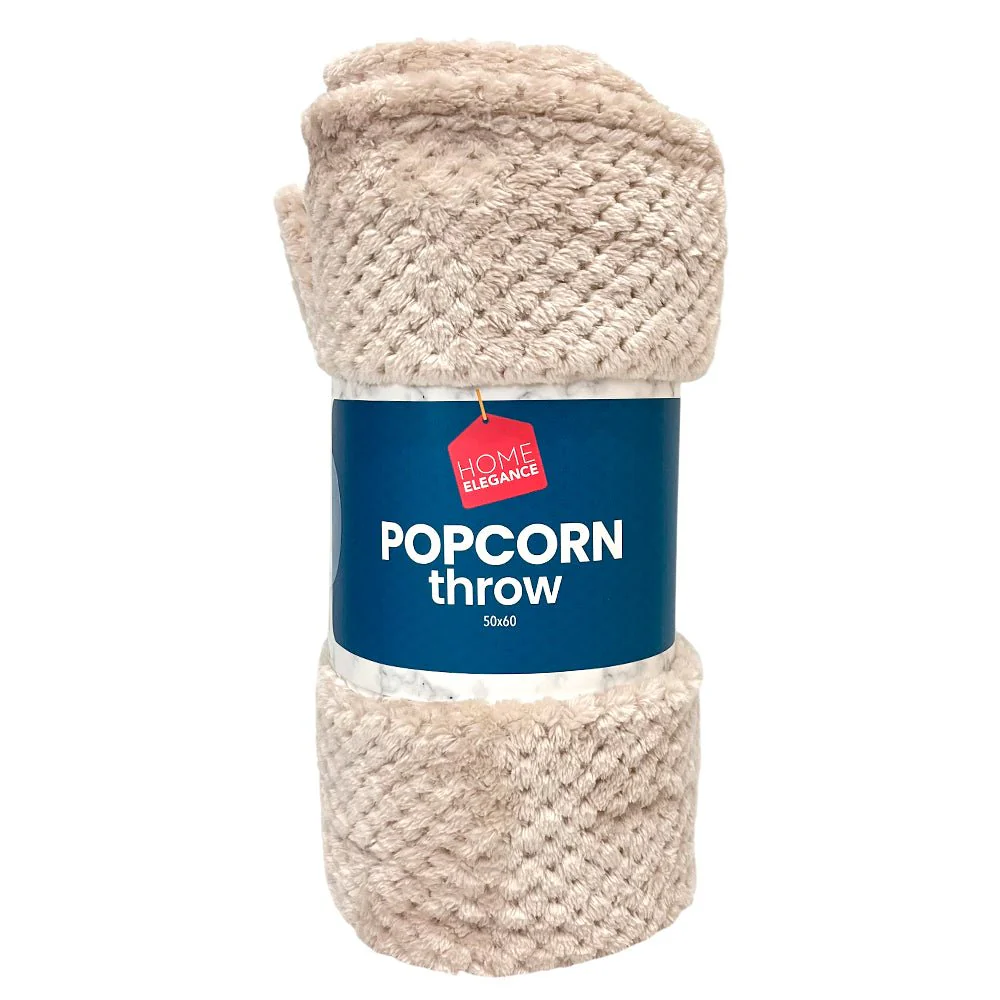 Manta de Lana 50X60 Home Elegance Popcorn Throw / Surtido - Image 2
