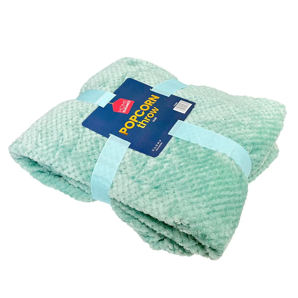 Manta de Lana 60"x80" Home Elegance Popcorn Throw / Surtido - Image 2