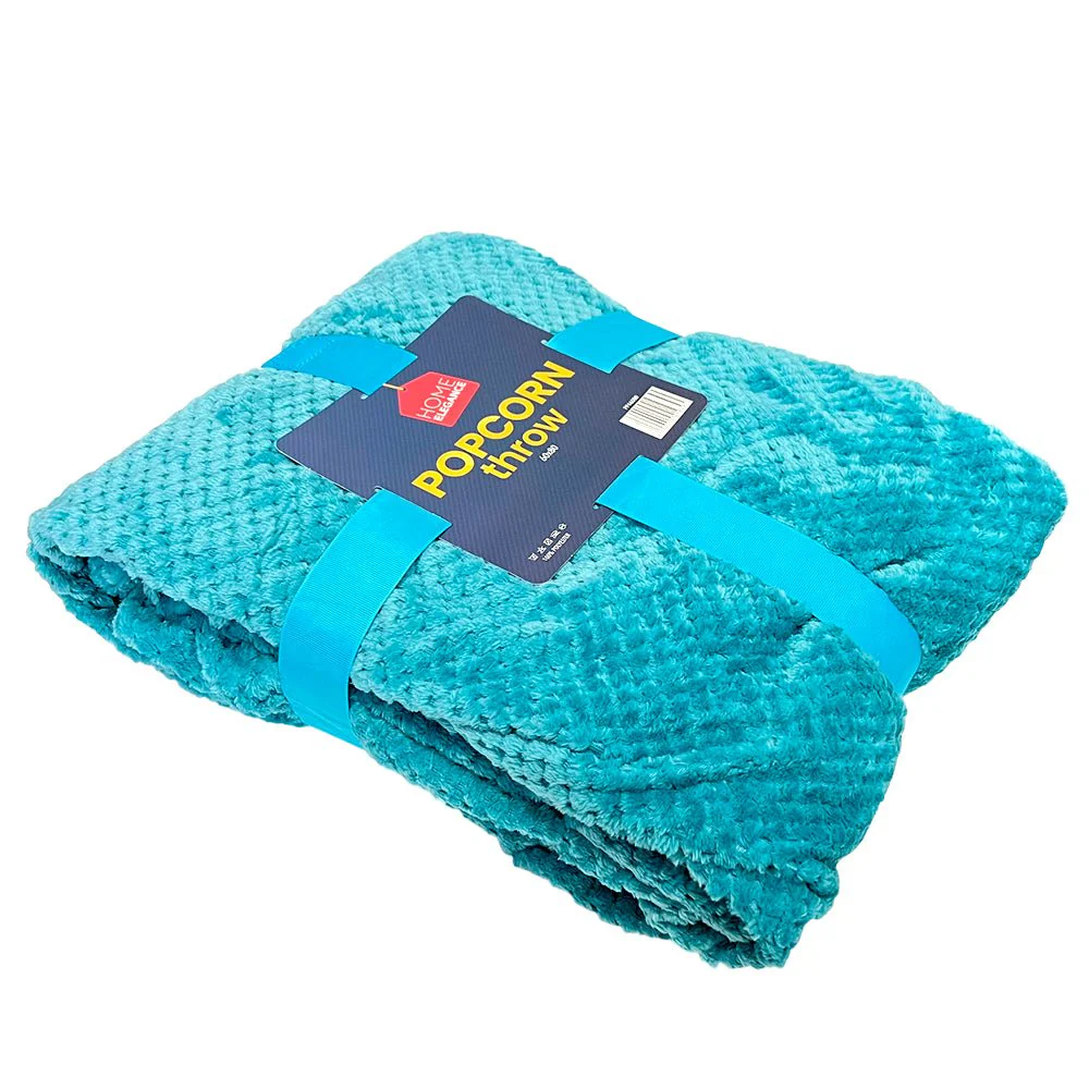Manta de Lana 60"x80" Home Elegance Popcorn Throw / Surtido - Image 3