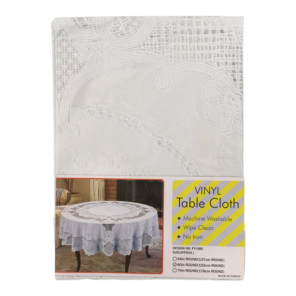 Mantel de Vinyl Four Seasons Redondo 60"
