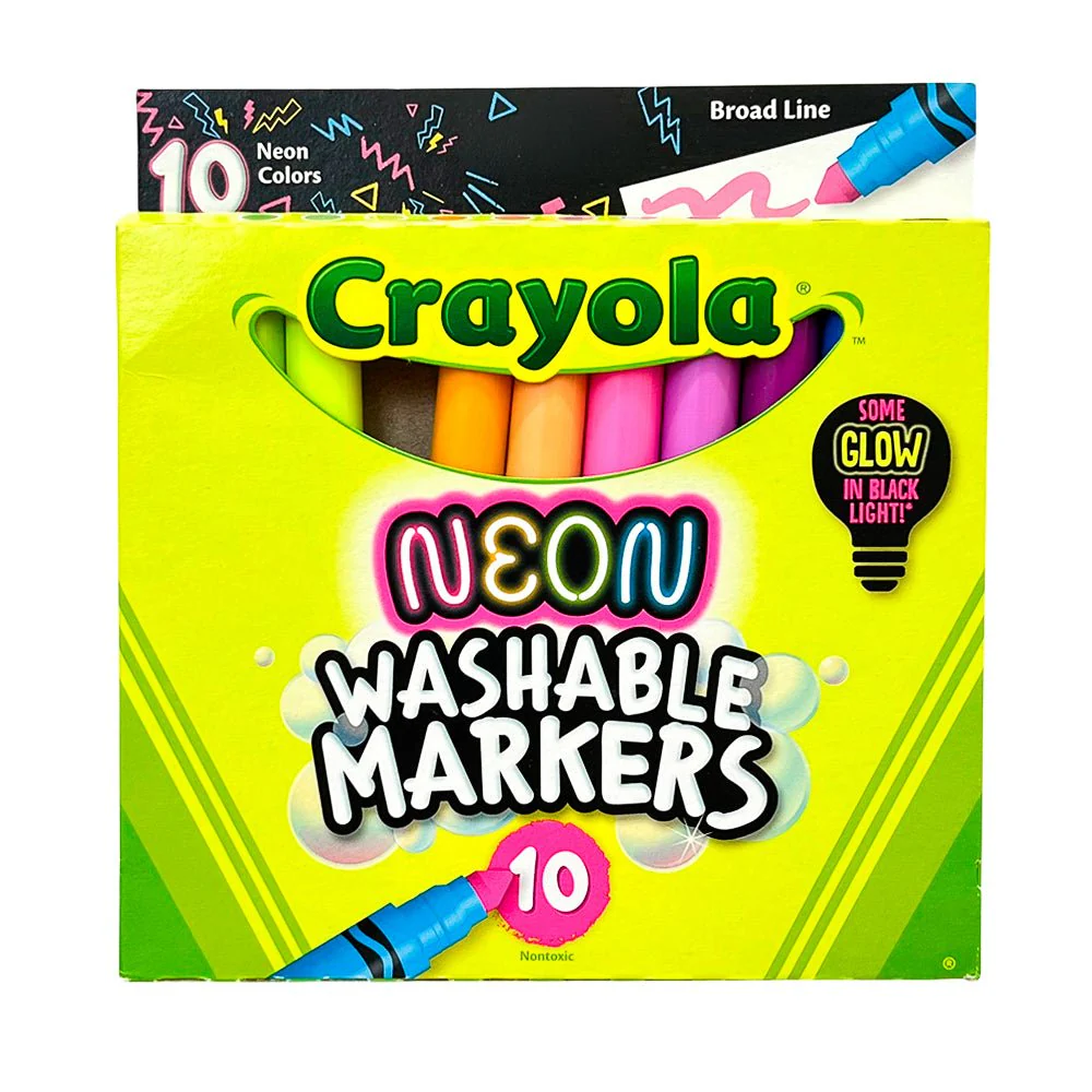 Marcadores Neón Crayola / Kindness – 10 Piezas