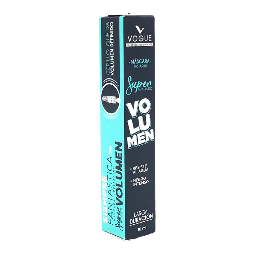Máscara de Pestañas Vogue Fantastic Volumen Negro