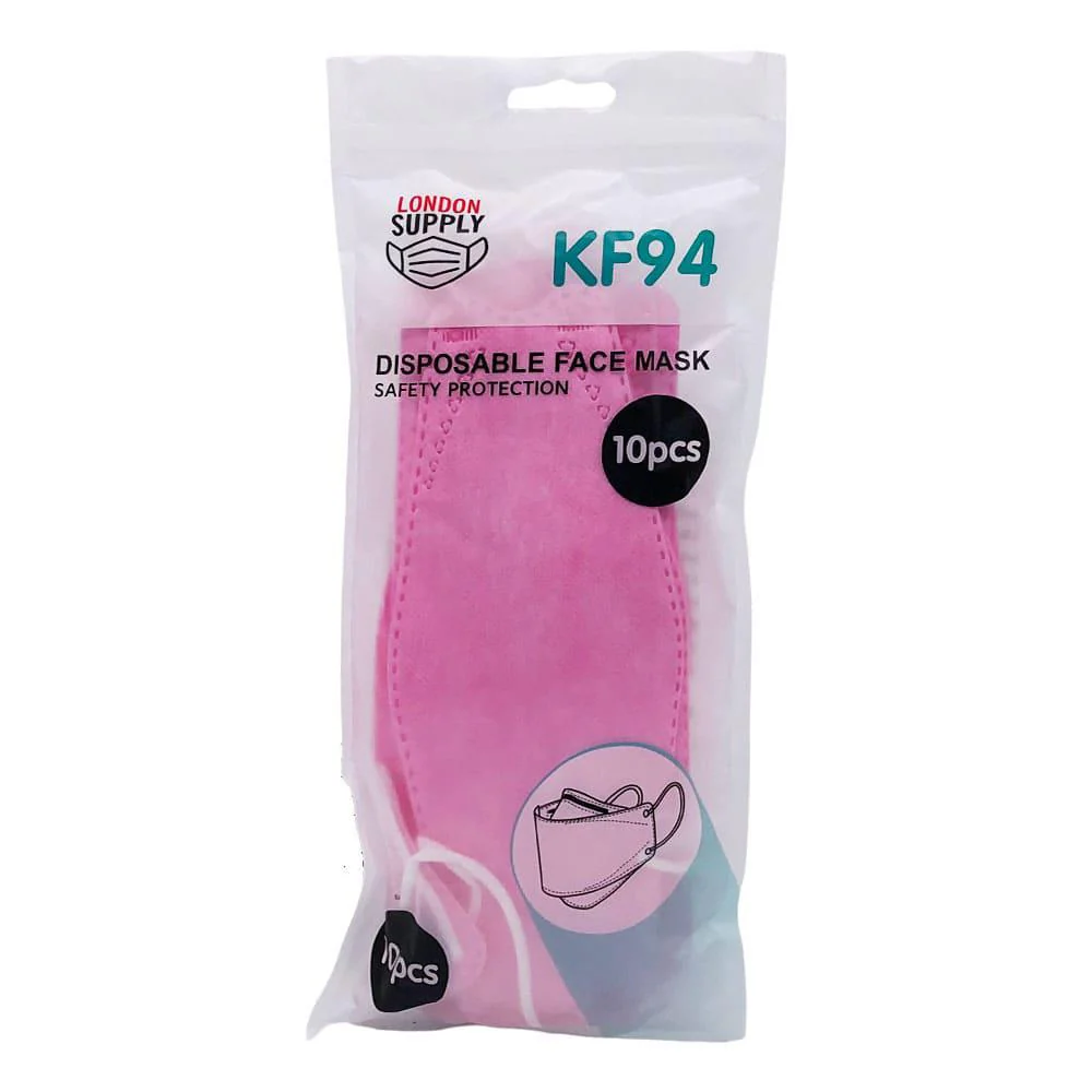 Mascarilla Desechable KF94 London 10 Piezas 1