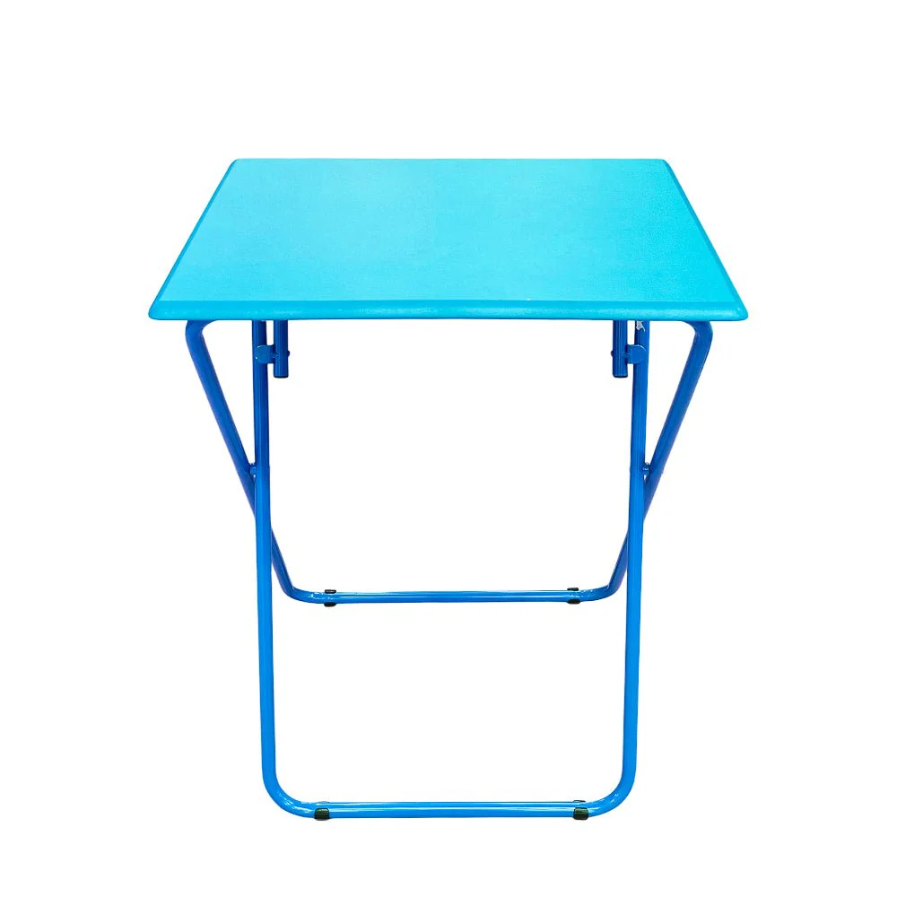 Mesa Con Silla Plegables Elements Furniture / MDF-Metal / Azul - Image 3