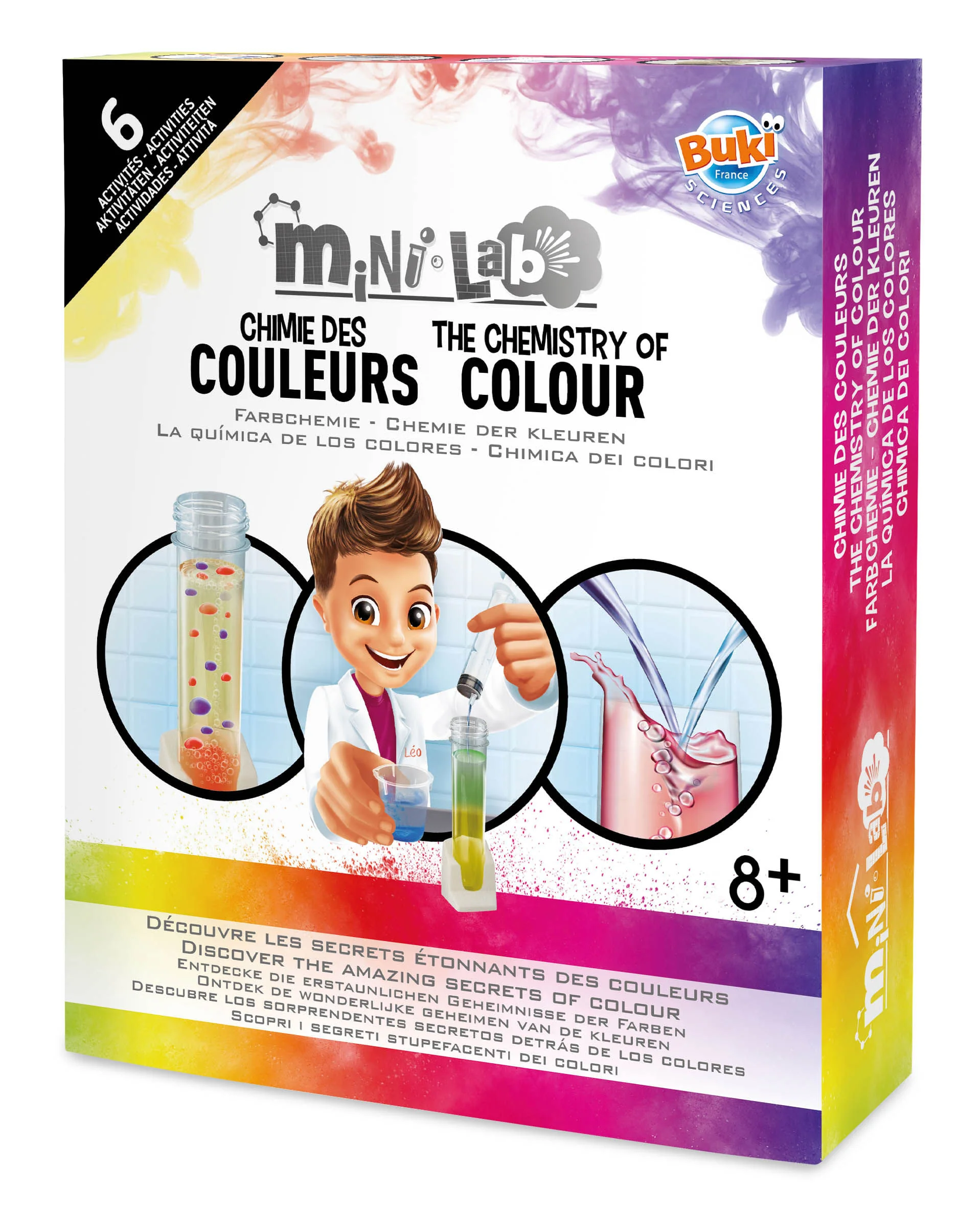 Mini Laboratorio De Química Del Color Buki