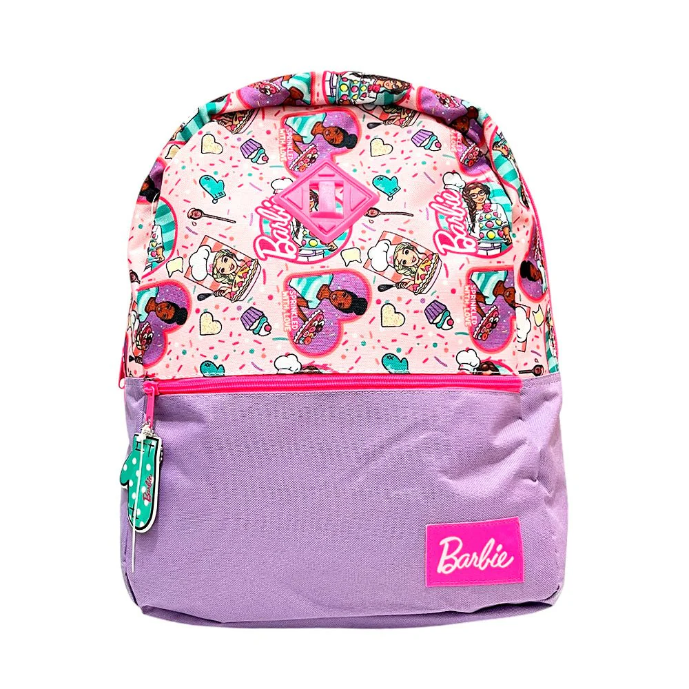 Mochila 15” Barbie Mass Lila 3 Piezas - Image 3