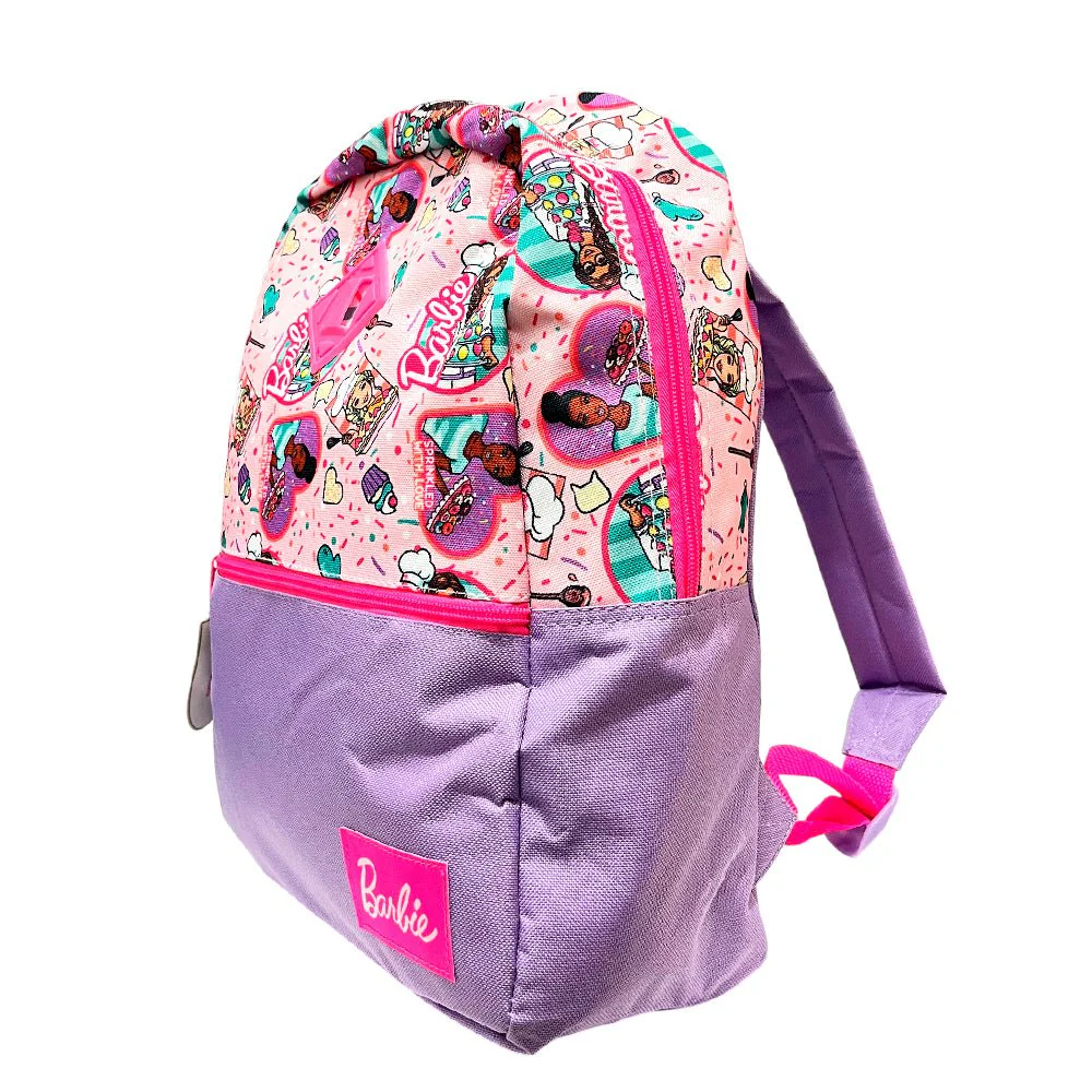 Mochila 15” Barbie Mass Lila 3 Piezas - Image 6