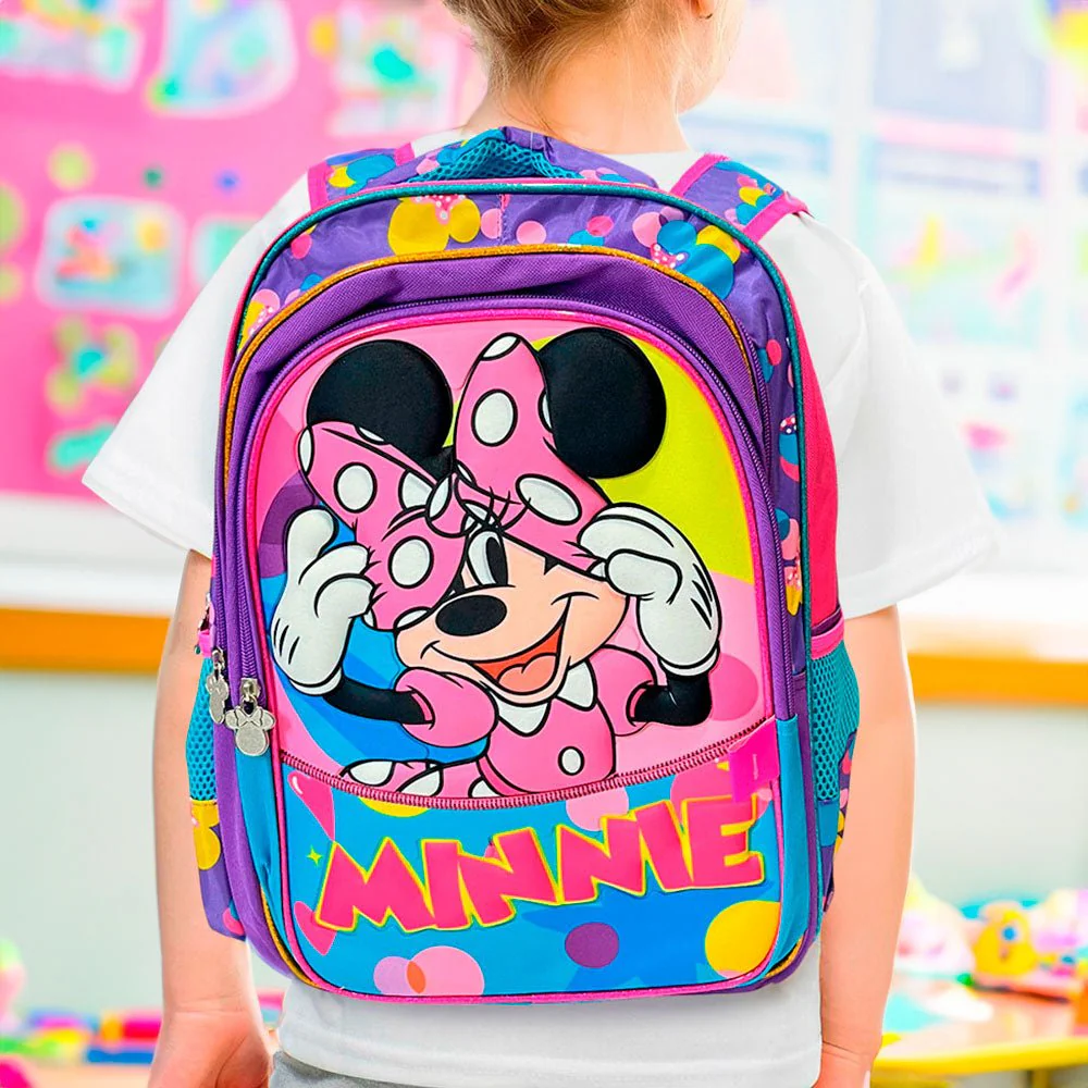 Mochila 16” Minnie 3D