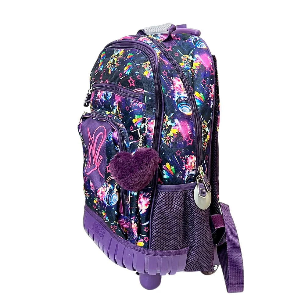 Mochila 17” C/Ruedas Delta Estampada Surtido-Niña - Image 10