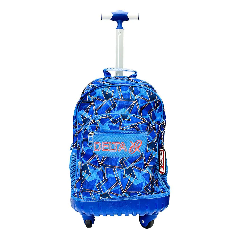 Mochila Con Ruedas Delta / 17" / Para Niño / Estampada Geométrico / Surtido
