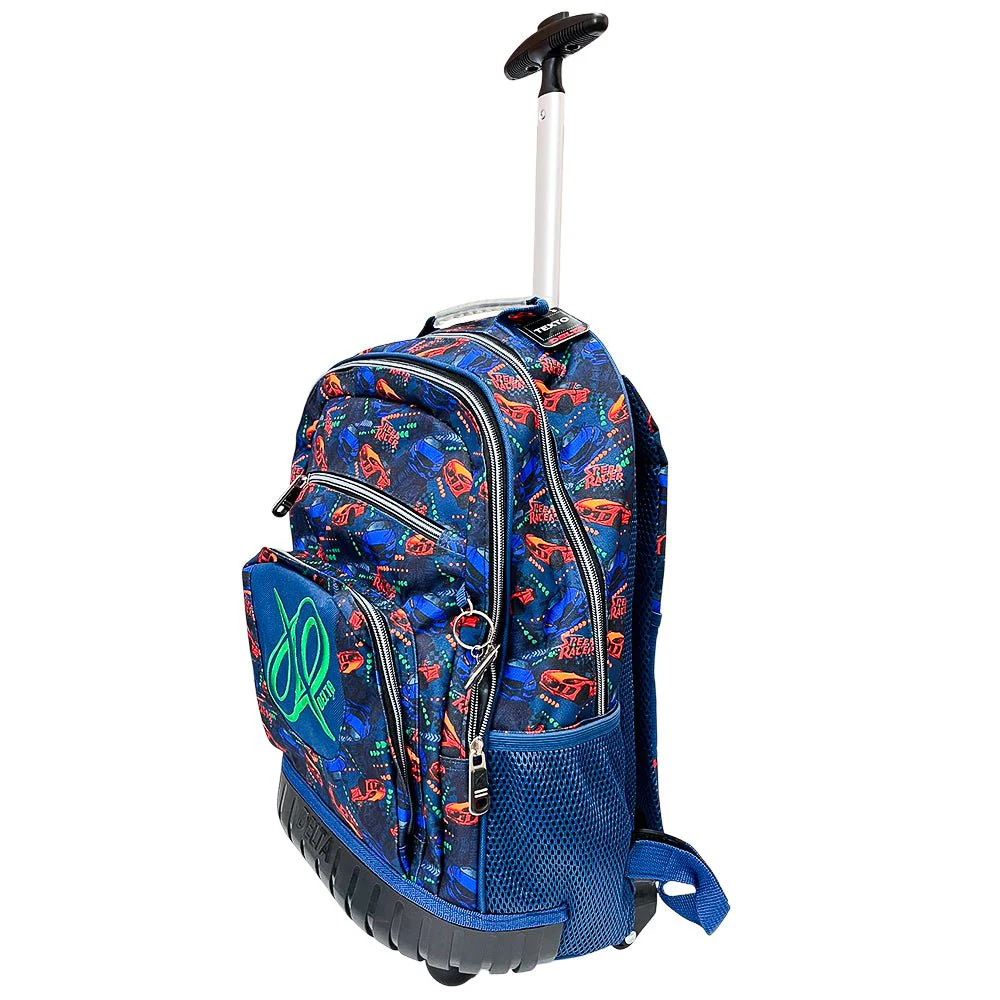 Mochila Con Ruedas Delta / 17" / Para Niño / Estampada Speed Racer-Dino / Surtido - Image 2