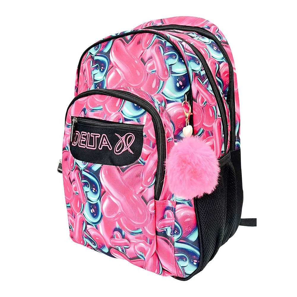Mochila Delta 17" / Estampada Corazones / Para Niña / Surtido - Image 4