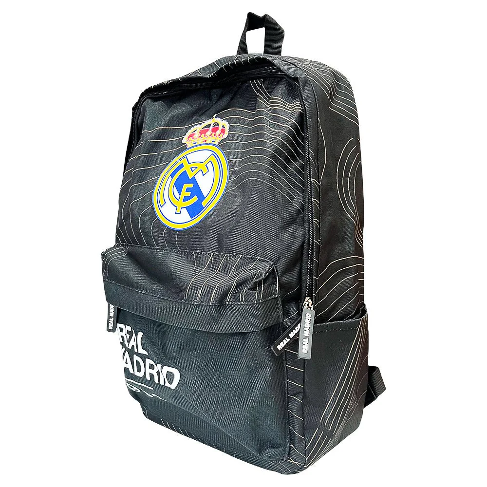 Mochila Escolar 16” Real Madrid/Negro - Image 2