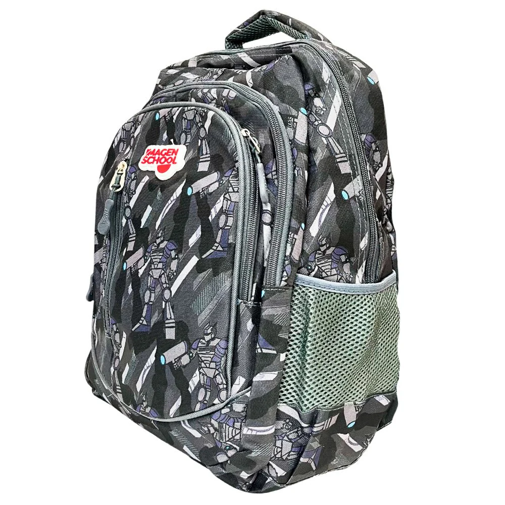 Mochila Escolar 17" Imagen School / Estampado Oscuro / Niño / Surtido - Image 2