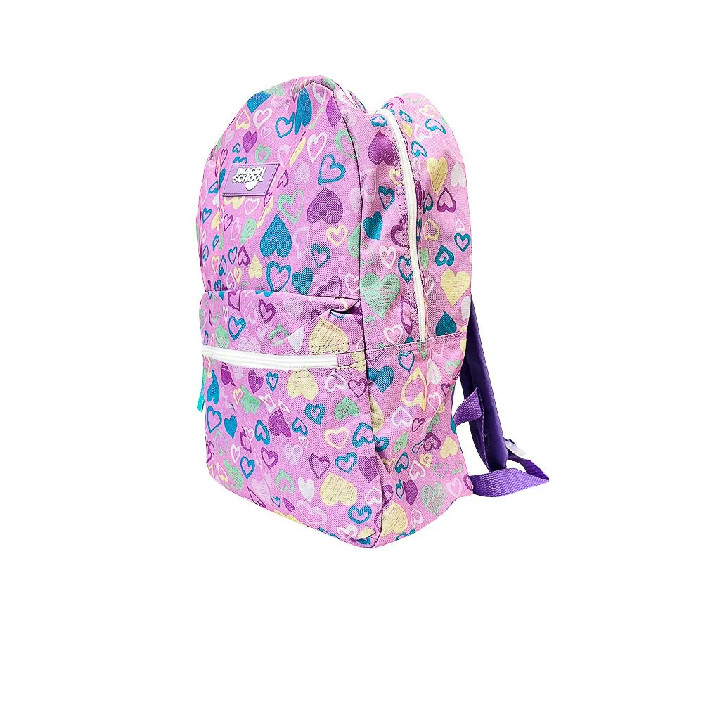 Mochila Escolar 17" Imagen School / Basic Print / Niña - Image 2