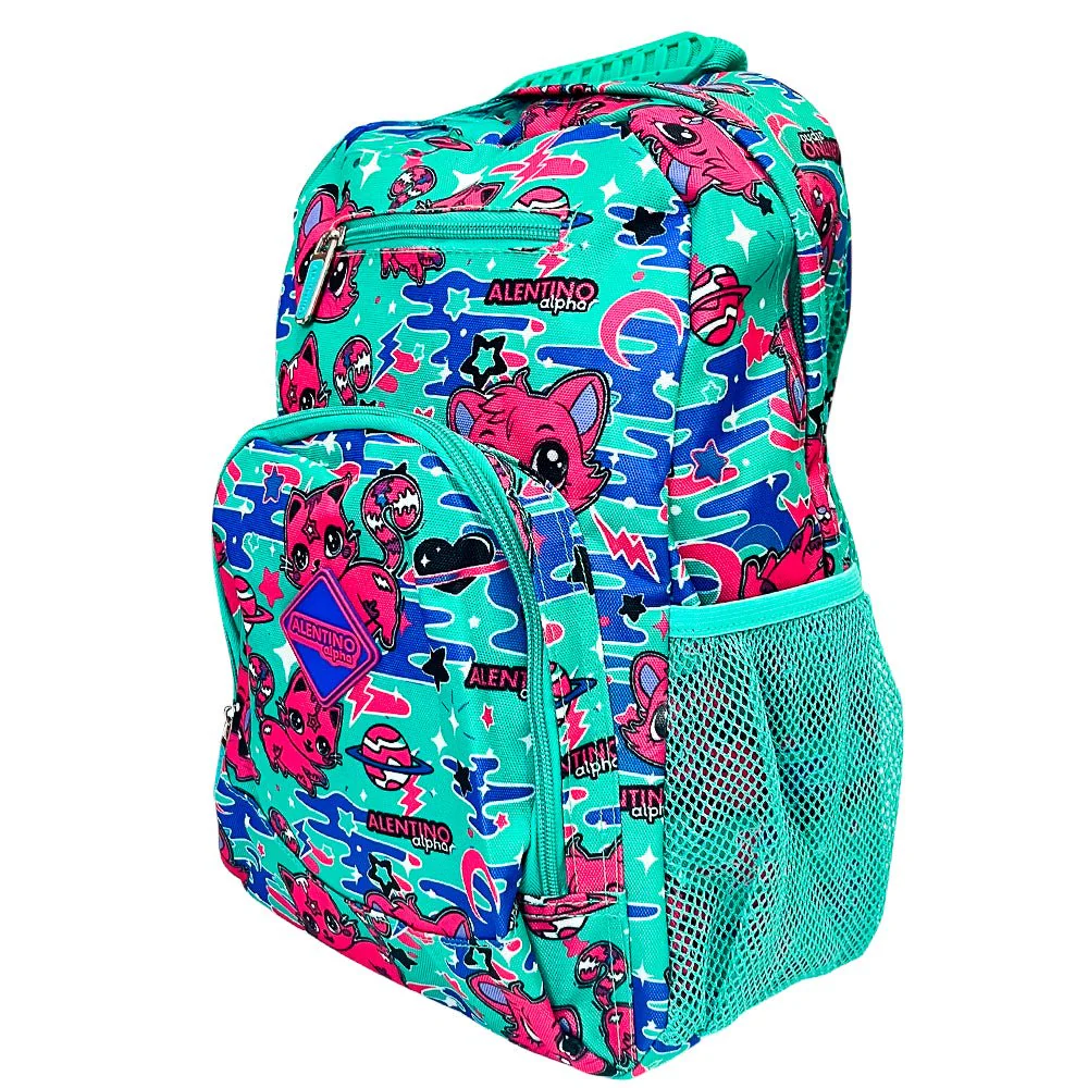Mochila Escolar Alentino / Alpha Space Cat / 15" - Image 2