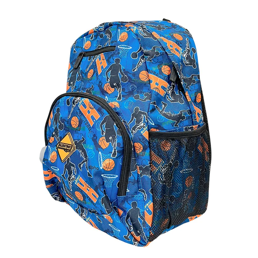 Mochila Escolar Alentino / Basketball Niño / 17” - Image 2