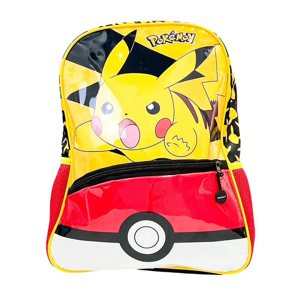 Mochila Escolar Pokémon / Col A / 16"