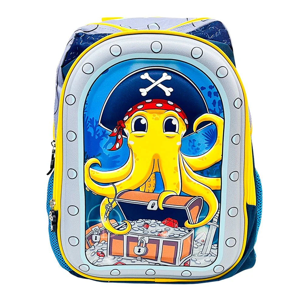 Mochila Escolar Scribe / Kids Pulpo / 16.5"