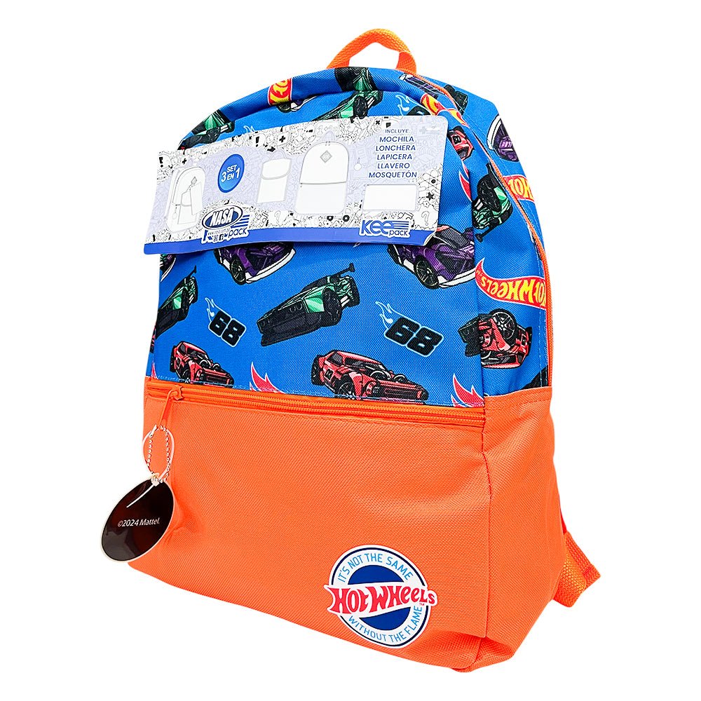 Mochila Escolar Set Hotwheels / 15” - Image 3