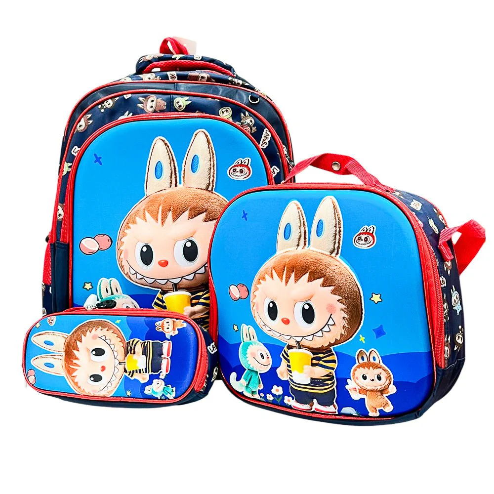 Mochila Escolar Set Labubu / Niña / 16” / Surtida - Image 4