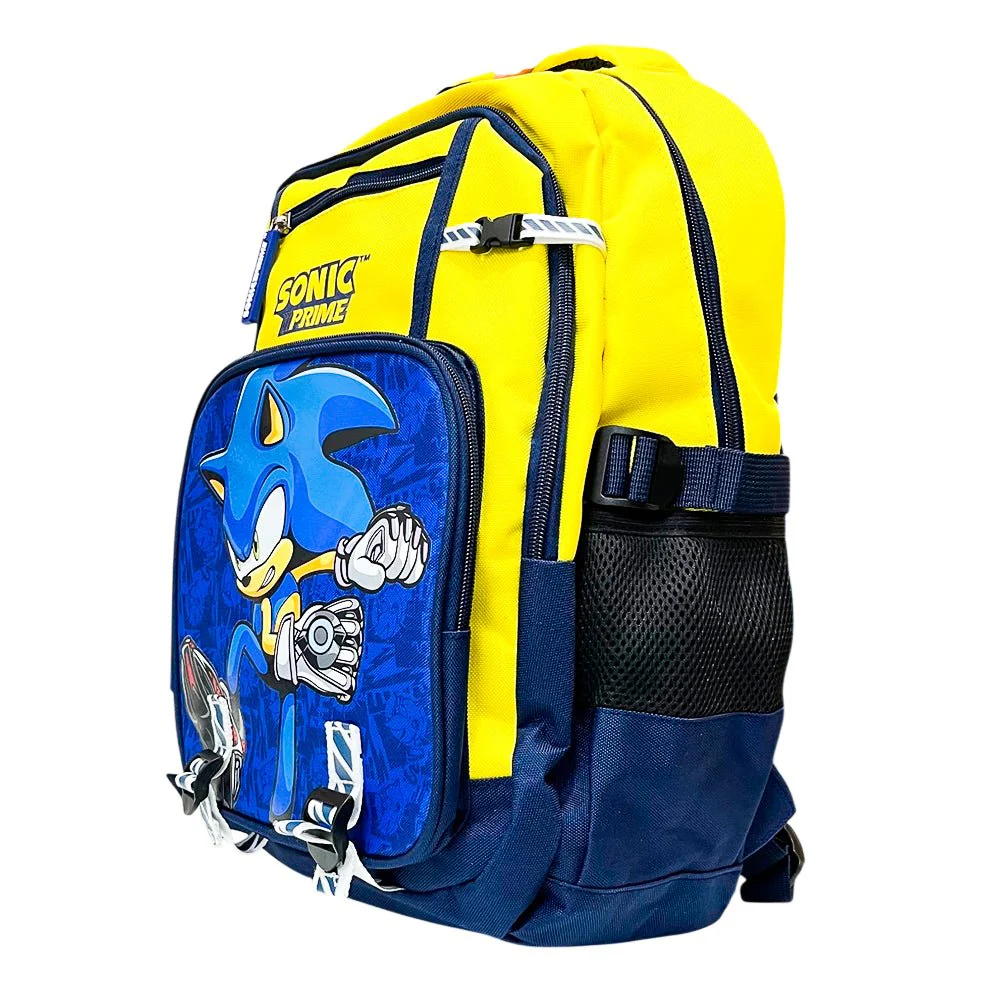 Mochila Escolar Sonic / 4 Compartimentos - 16” - Image 2