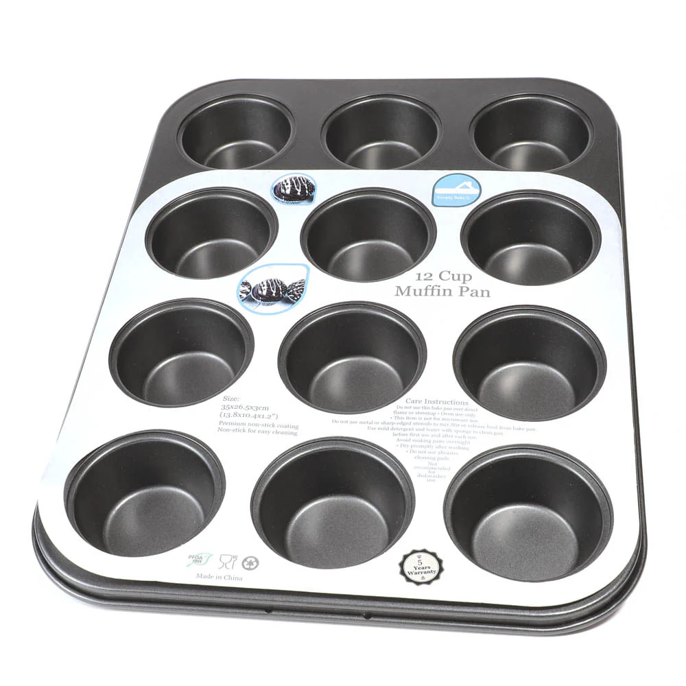 Molde Para Cup Cake Eurohome Para 12 Unidades