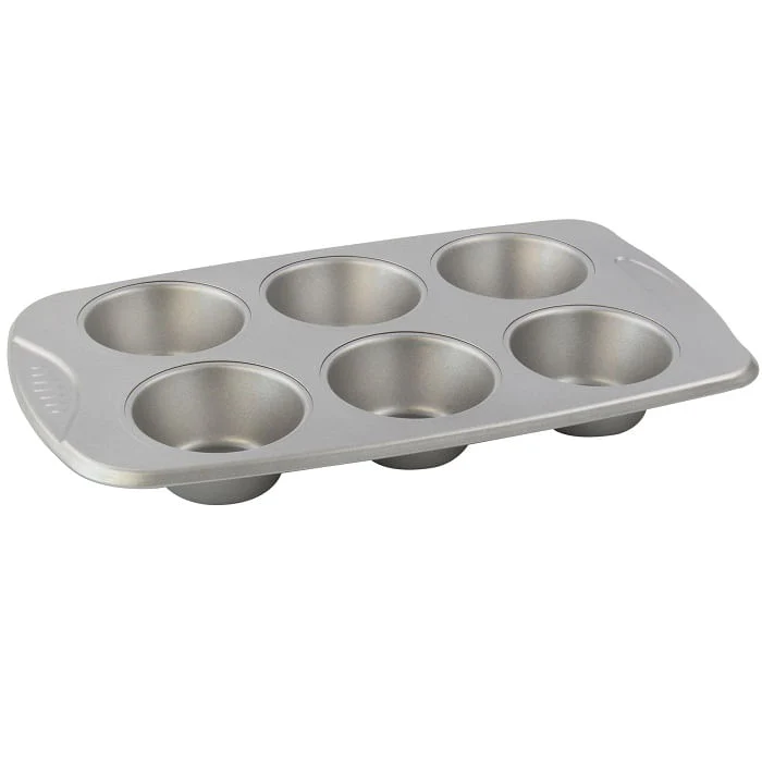 Molde Para Muffin Jumbo Kennedy Home de Acero Inoxidable