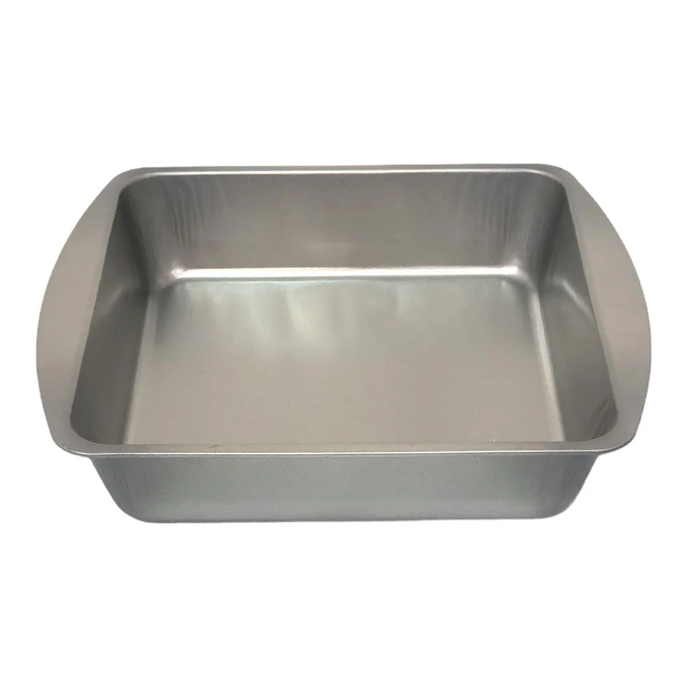 Molde Para Reposteria Cuadrado de Aluminio 8.25" x 9.5" x 2"