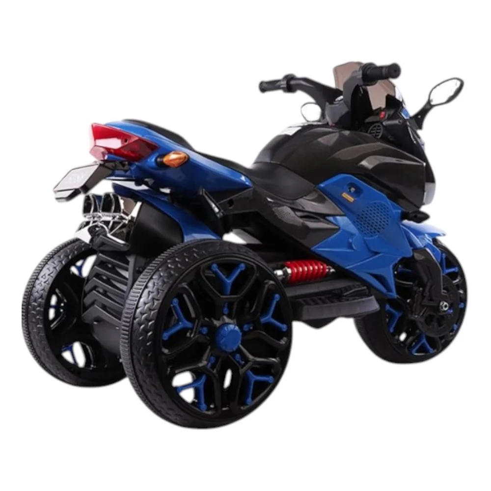Motocicleta Recargable de 6V 4.5Ah – Azul - Image 2