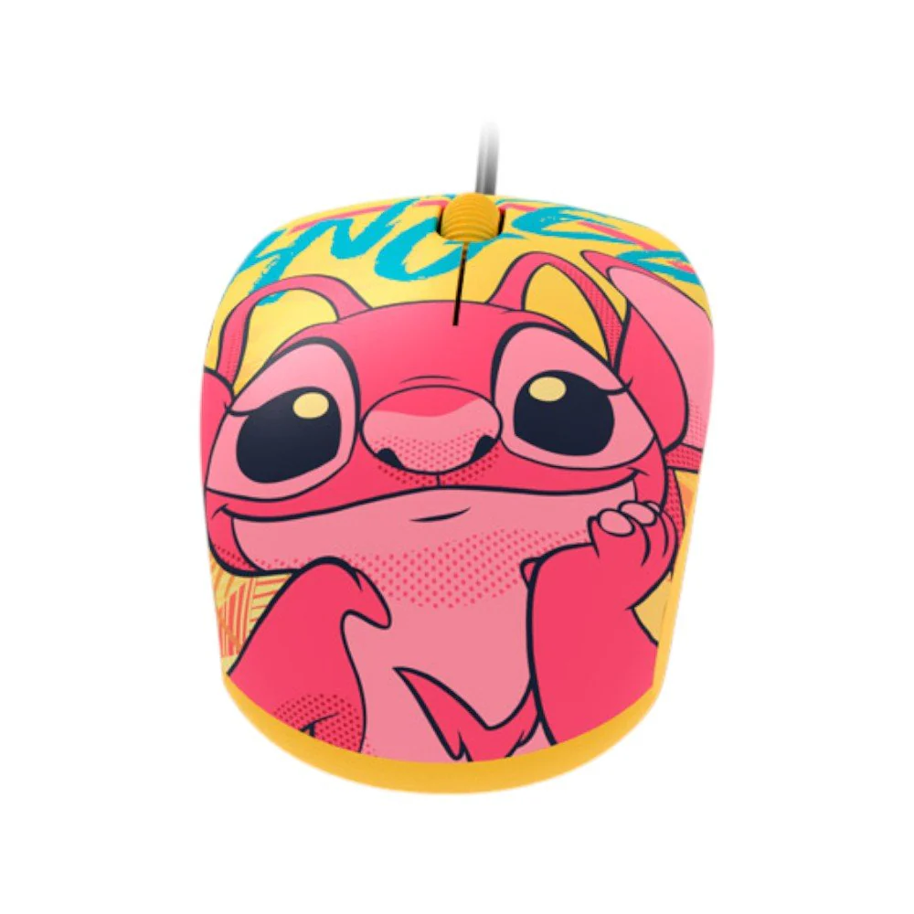 Mouse Con Cable Xtech / Edición Disney Stitch / Amarillo - Image 3