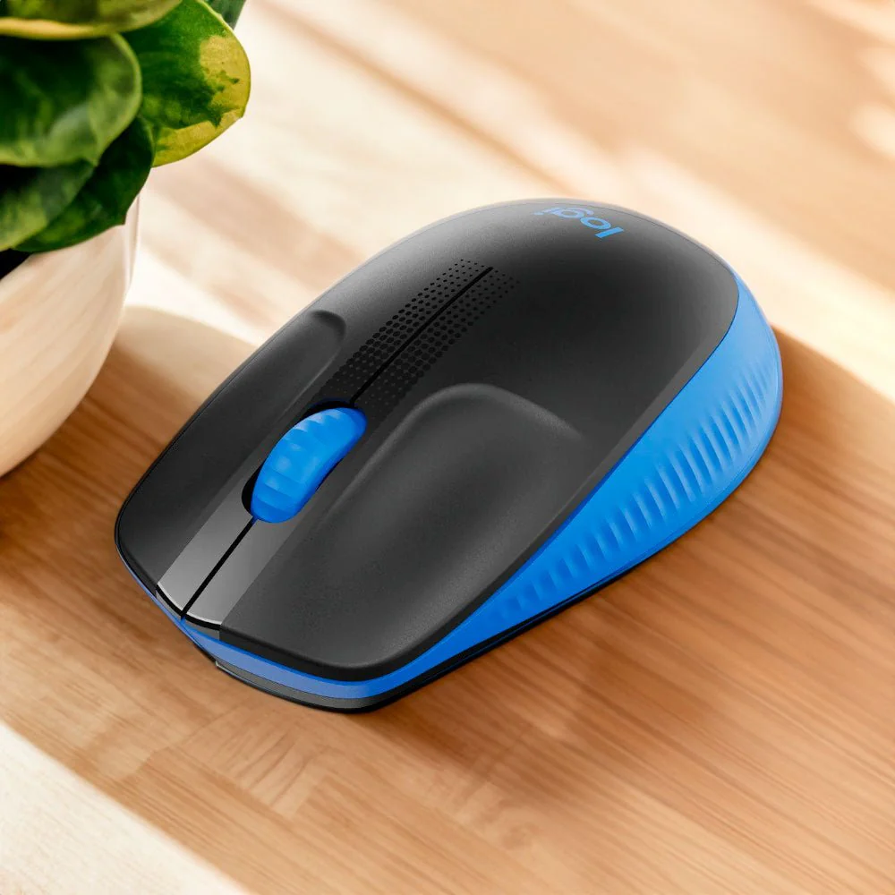 Mouse Inalámbrico Logitech M190 - Azul