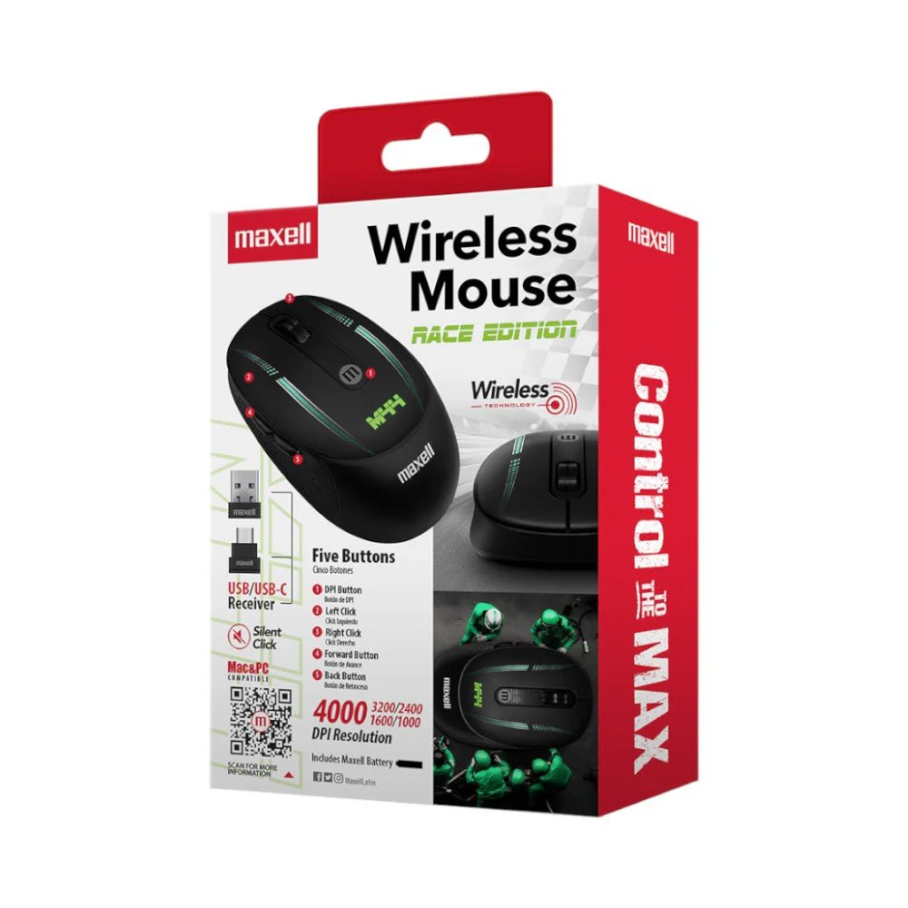 Mouse Inalámbrico Maxell | Race Edition - Image 4