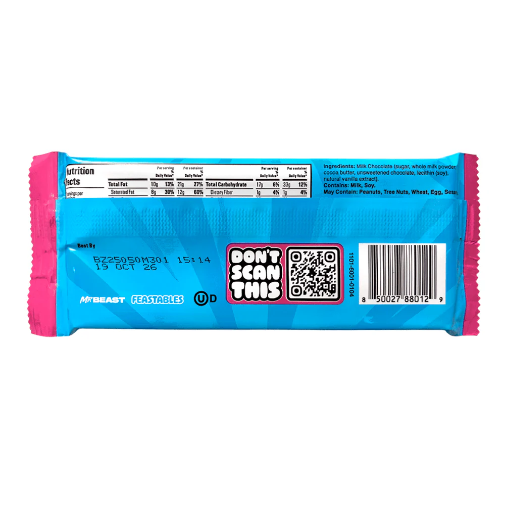 MrBeast Milk Chocolate / Kosher / 60GR - Image 4