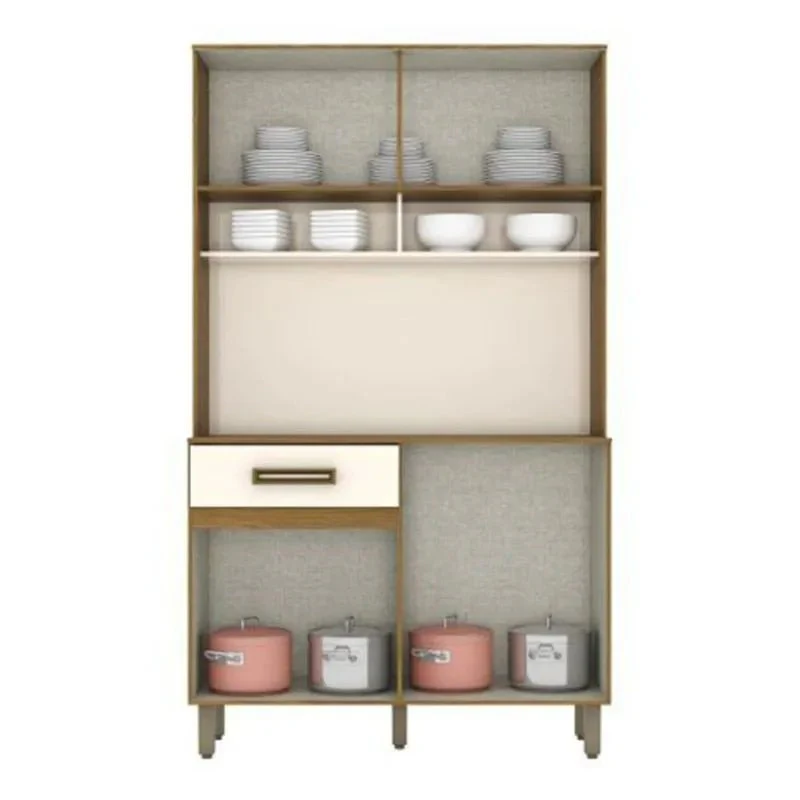 Mueble de Cocina Henn Mdf Nature/Off White - Image 3