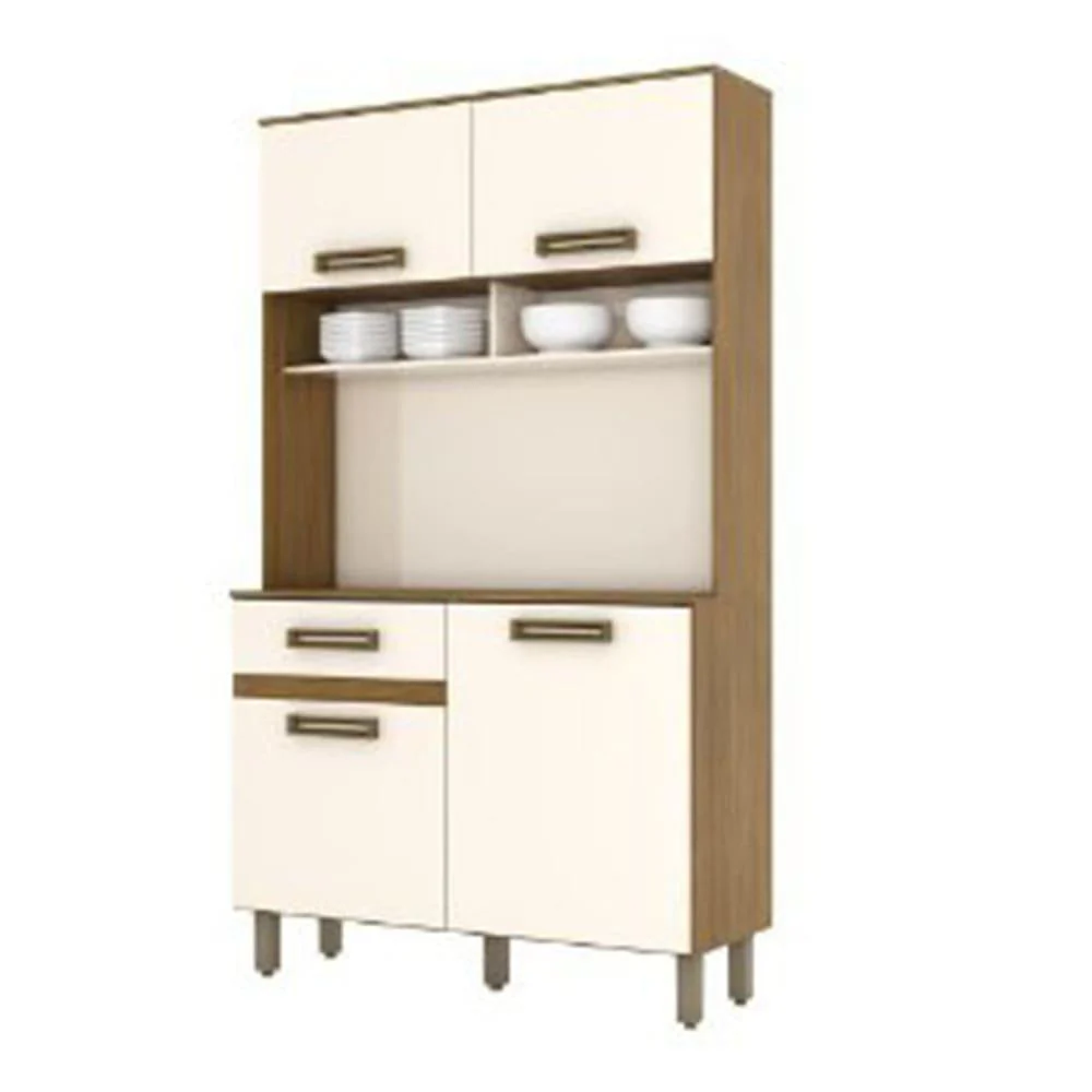 Mueble de Cocina Henn Mdf Nature/Off White - Image 4
