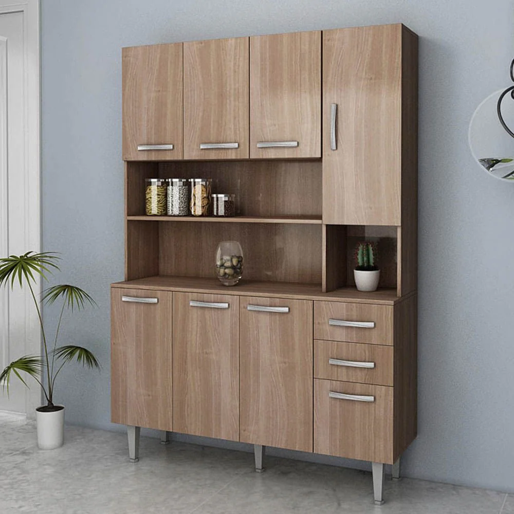 Mueble Para Cocina Fellicci 7 Puertas y 3 Gavetas