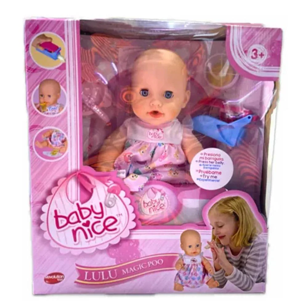 Muñeca Baby Lulu Magic Poo