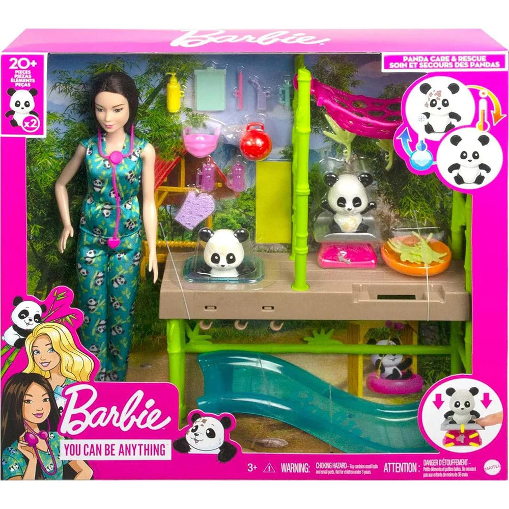 Muñeca Barbie Cuidadora de Pandas - Image 3