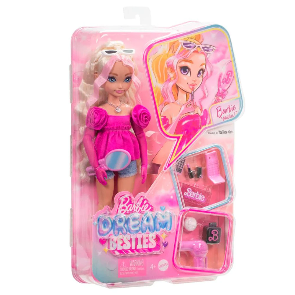 Muñeca Barbie Dream Besties Malibu - Image 5