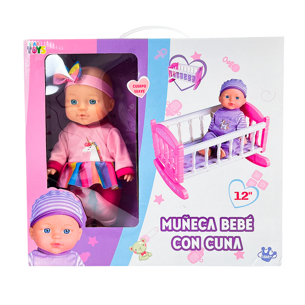 Muñeca Bebé Star Toys 30cm con Accesorios / Surtida - Image 12
