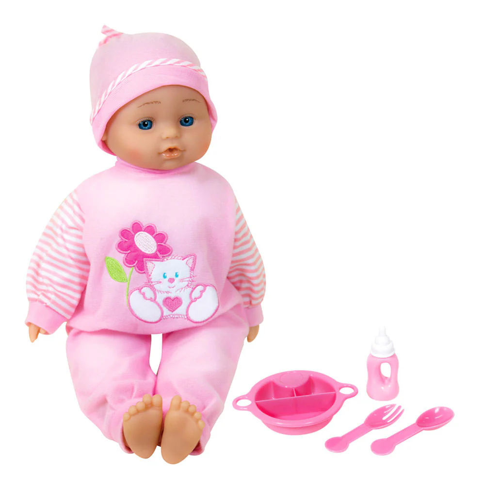 Muñeca Bebé Bella Lissi 30 Sonidos y Accesorios