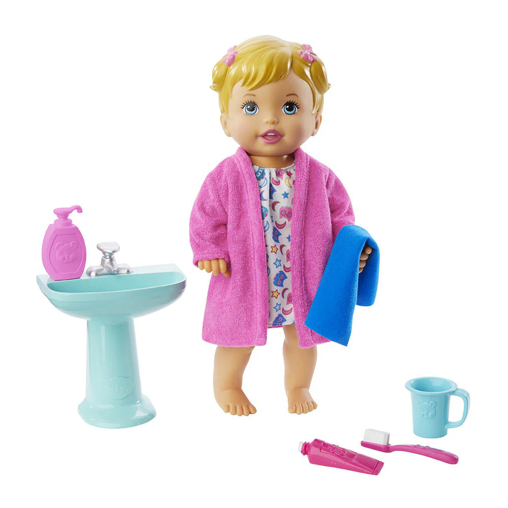 Muñeca Bebe Little Mommy Hora de Dormir